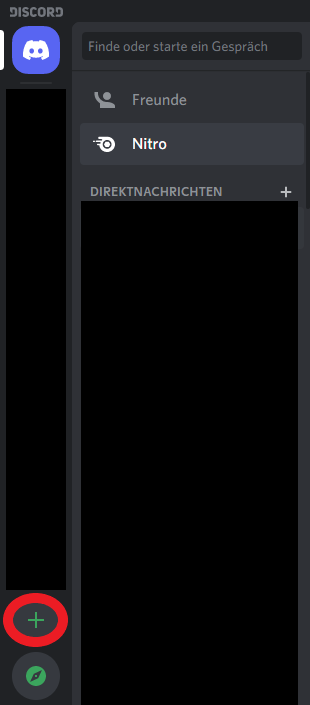 Discord Server erstellen – Schritt 1