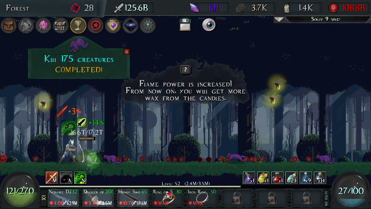 Grim Clicker mischt Rollenspiel-Elemente mit klassischer Idle-Mechanik